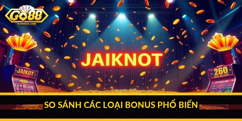 Cách kích hoạt bonus nổ hũ: các loại vòng thưởng và cơ chế So sánh các loại bonus phổ biến